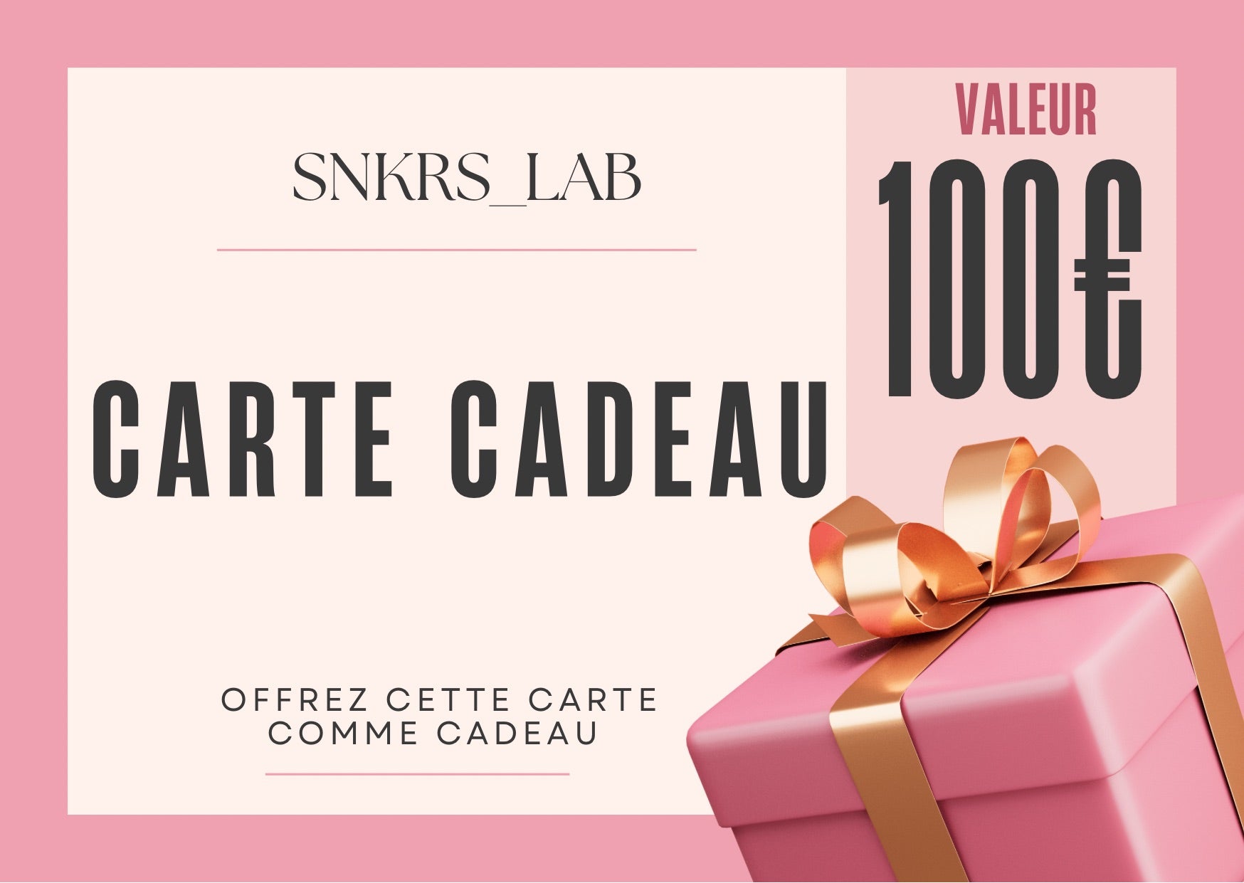 CAERTE CADEAU